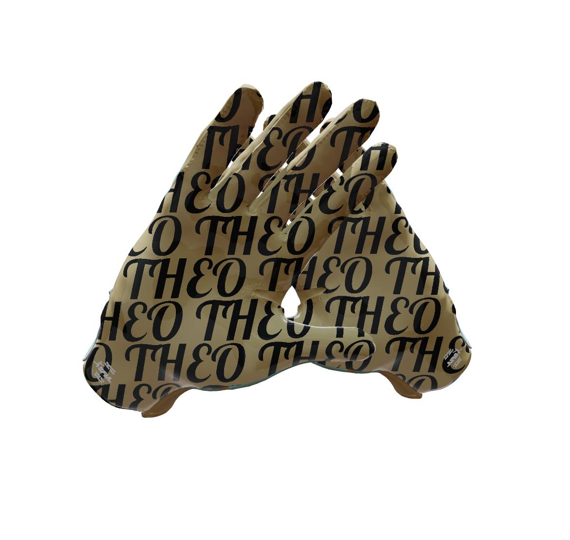 Custom Created Football Glove 378958