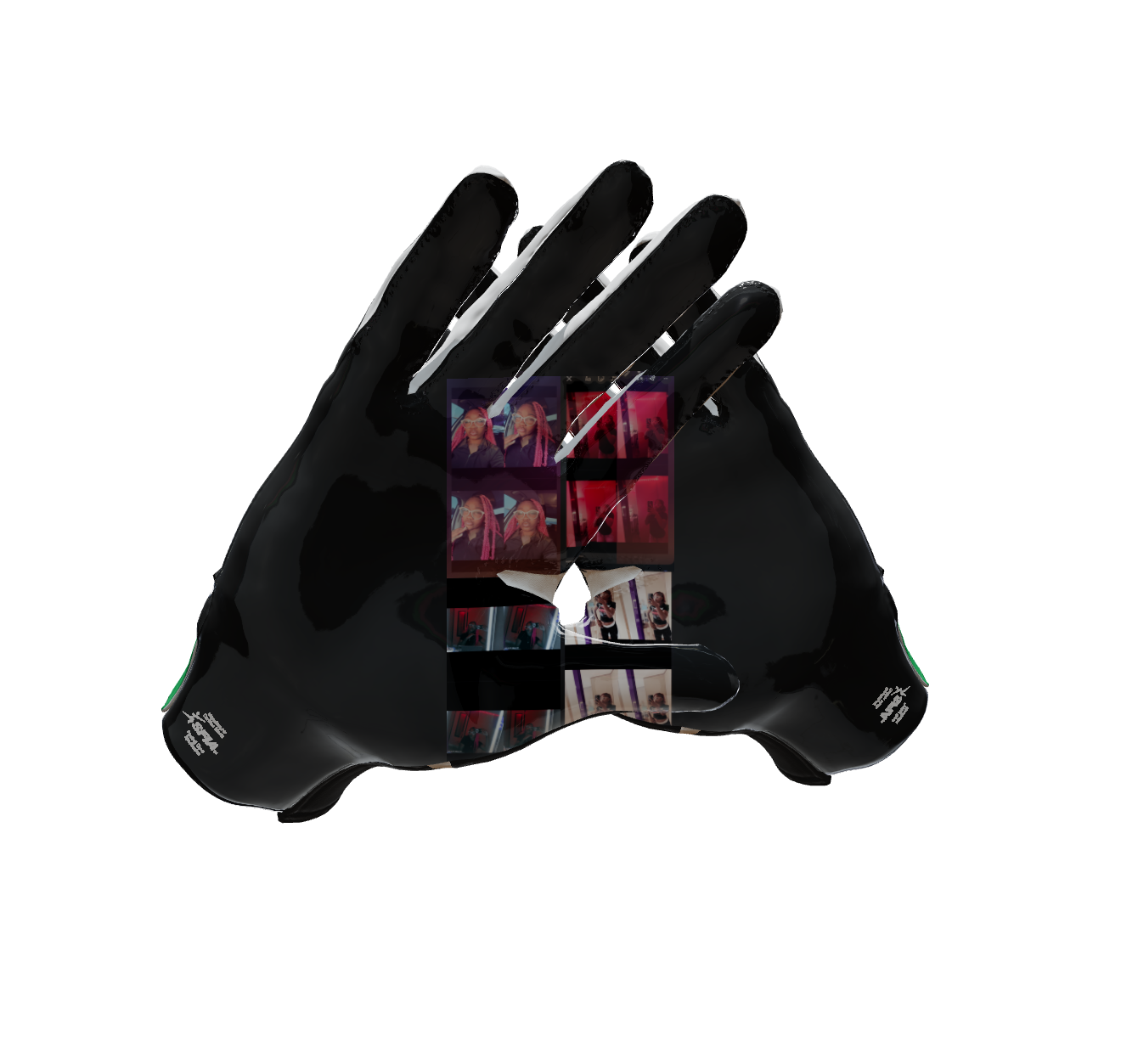 Custom Created Football Glove 709398