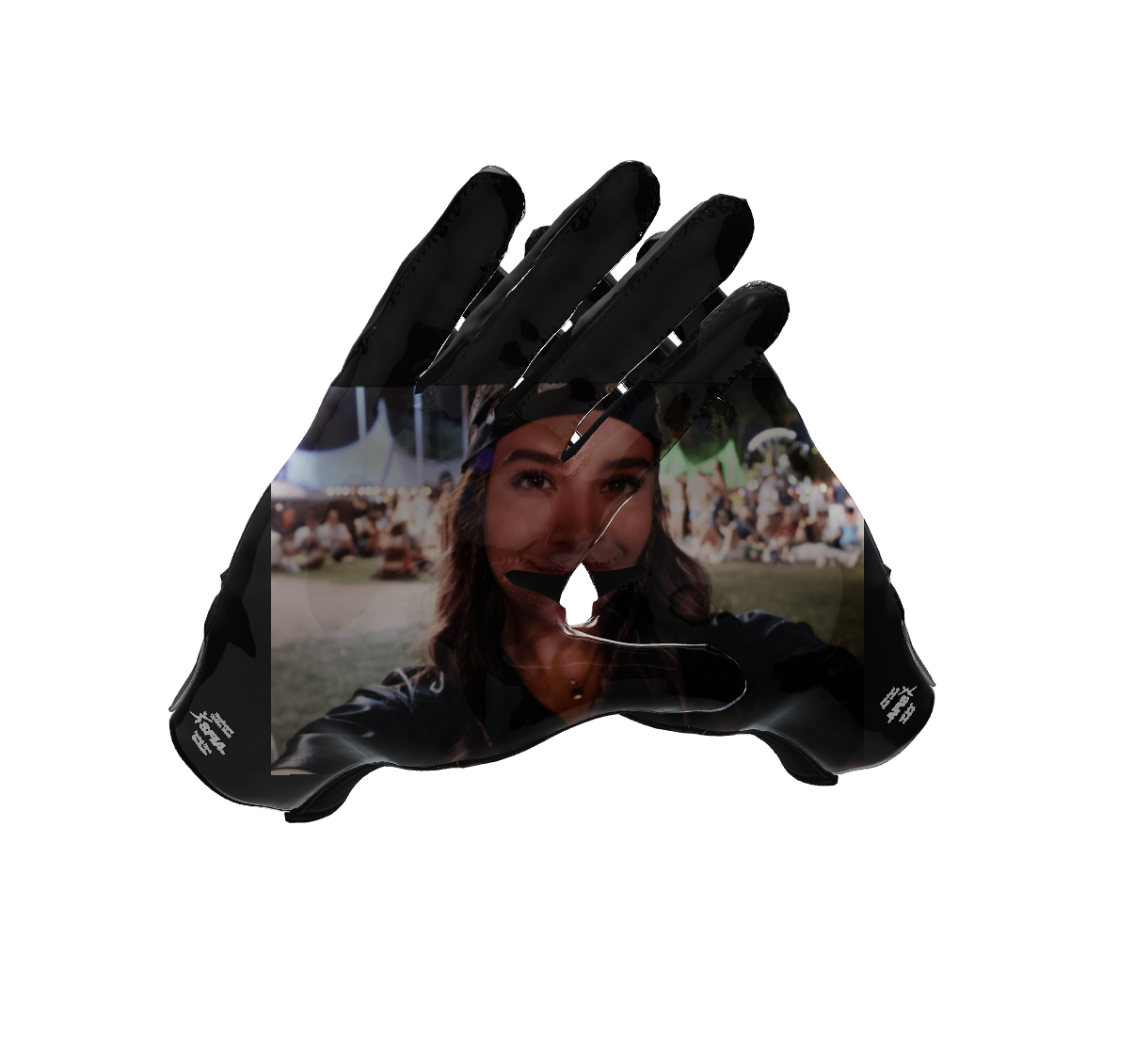 Custom Created Football Glove 438876