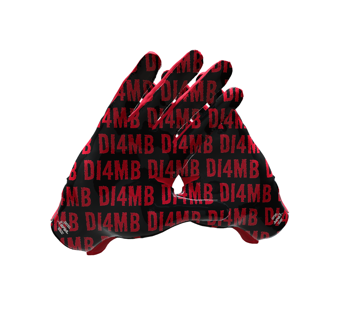 Custom Created Football Glove 204805