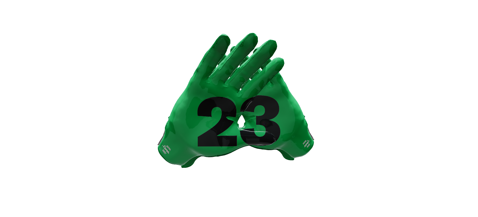 Custom Created Football Glove 217514