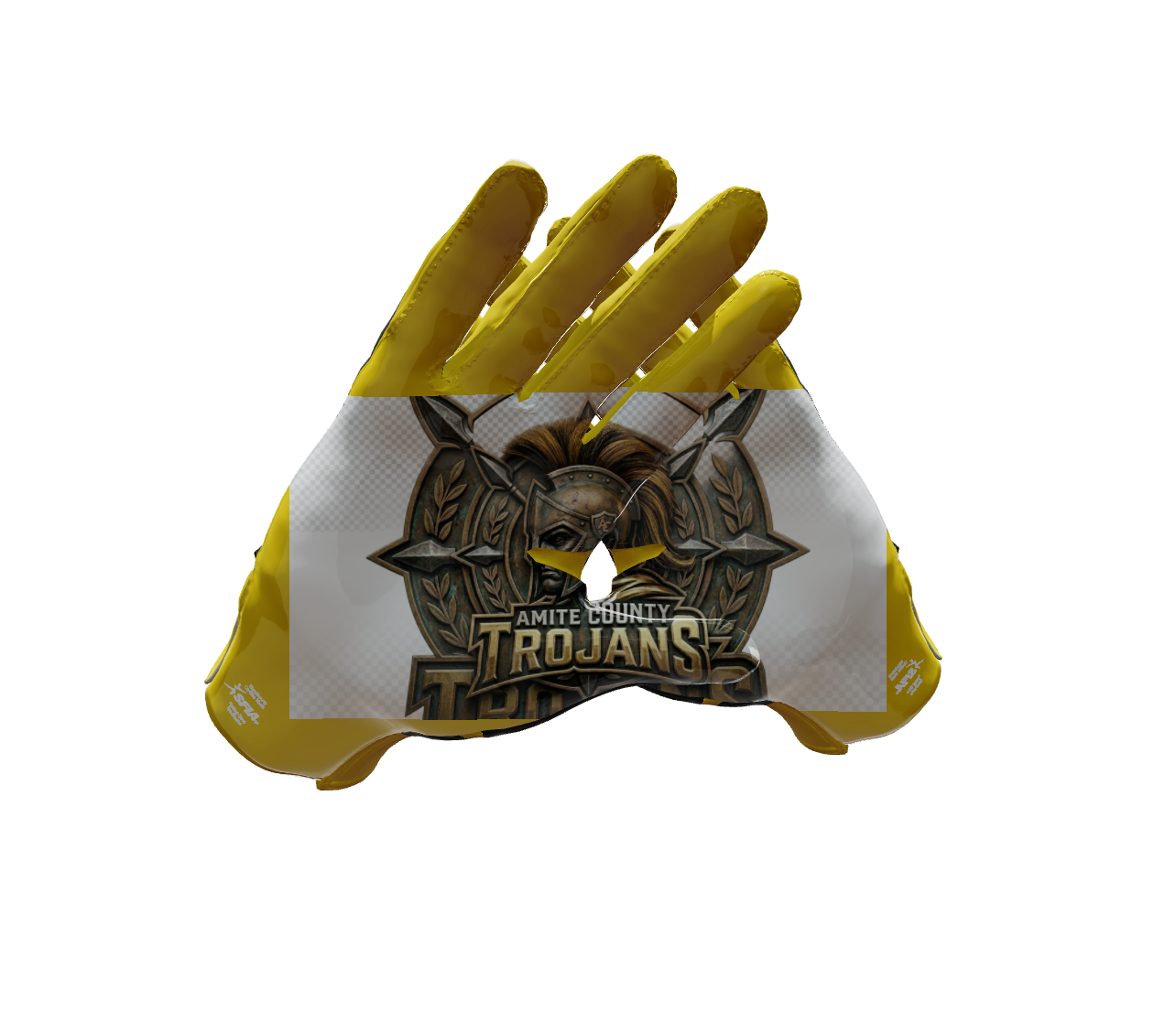 Custom Created Football Glove 278859