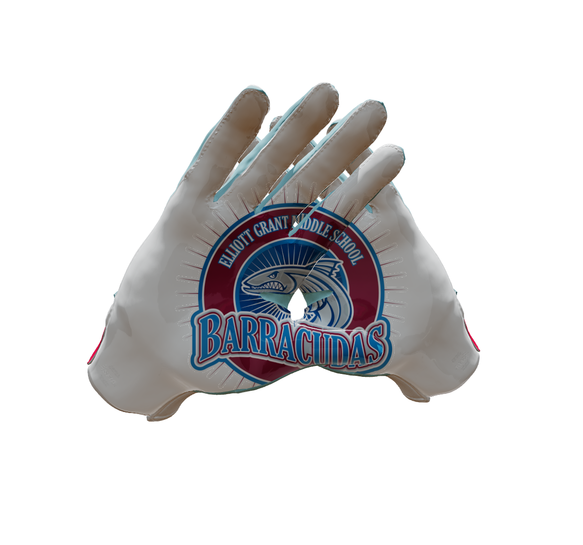 Custom Created Football Glove 543739
