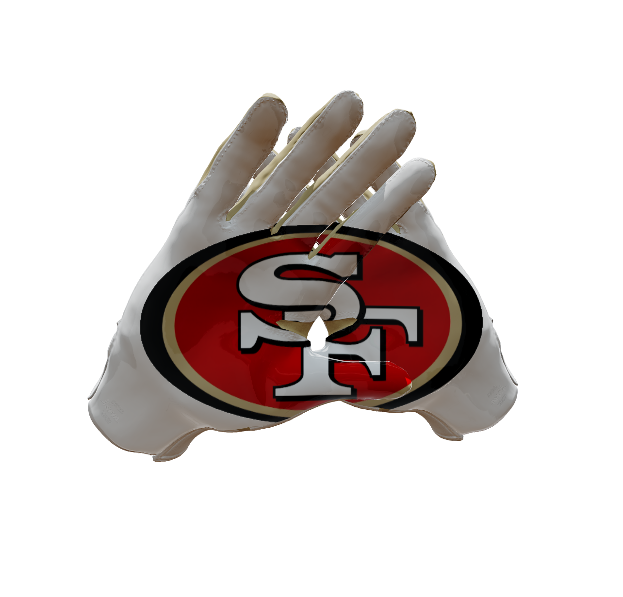 Custom Created Football Glove 508762