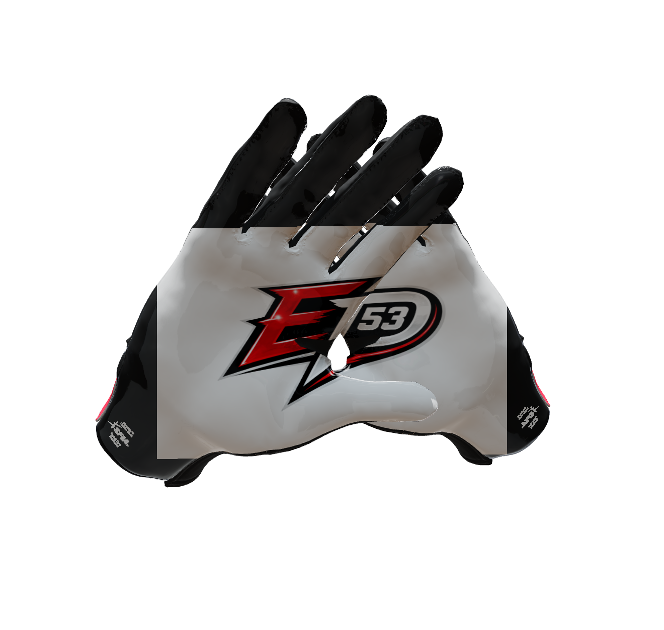 Custom Created Football Glove 615083