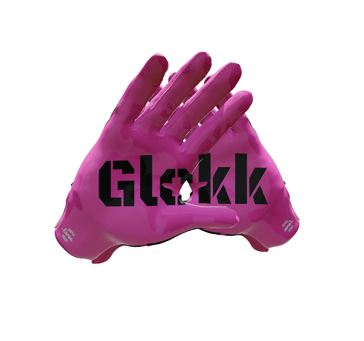 Custom Created Football Glove 133121