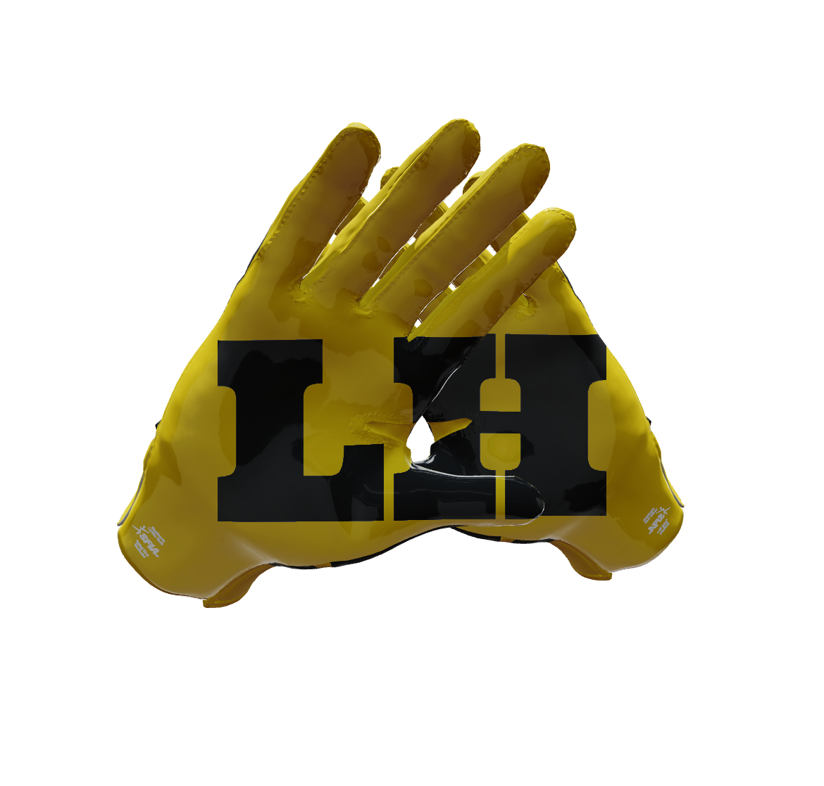 Custom Created Football Glove 695485