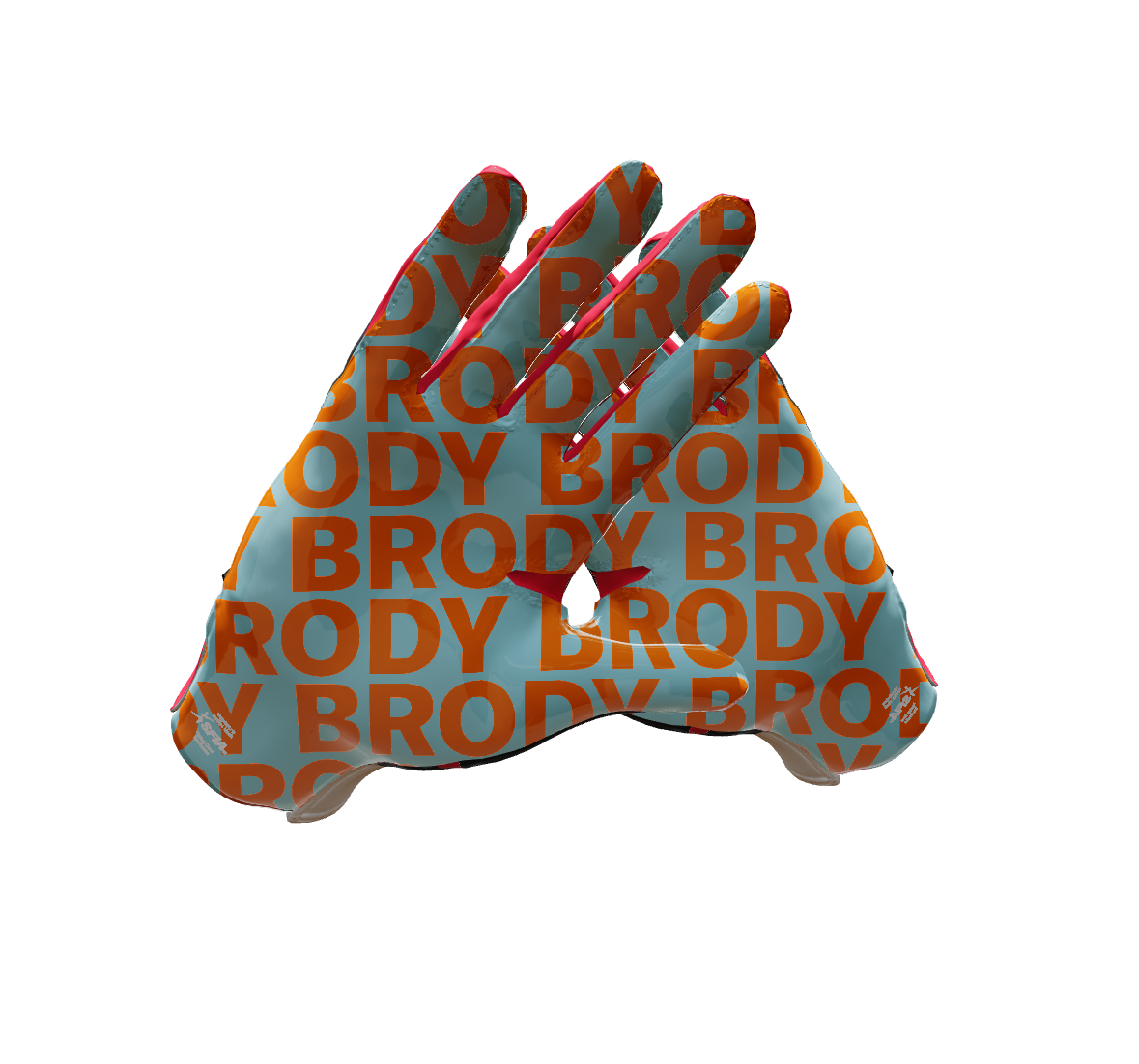 Custom Created Football Glove 200520