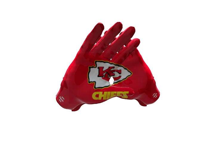 Custom Created Football Glove 751710