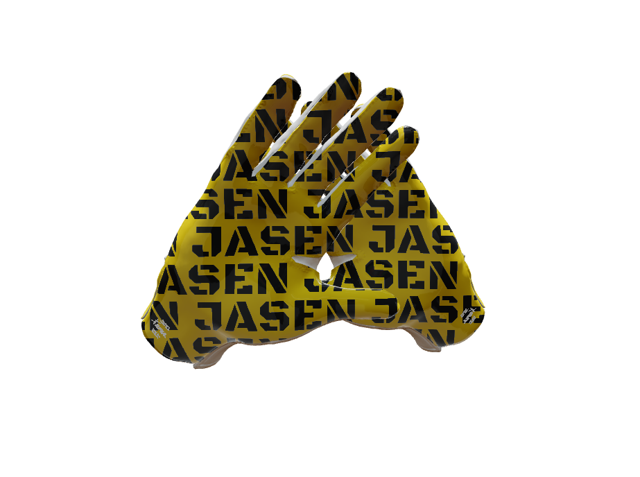 Custom Created Football Glove 800044