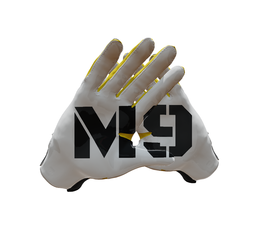 Custom Created Football Glove 786719