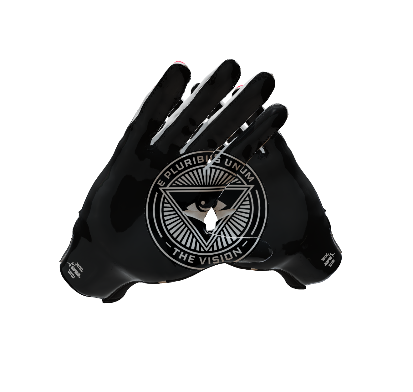 Custom Created Football Glove 638350