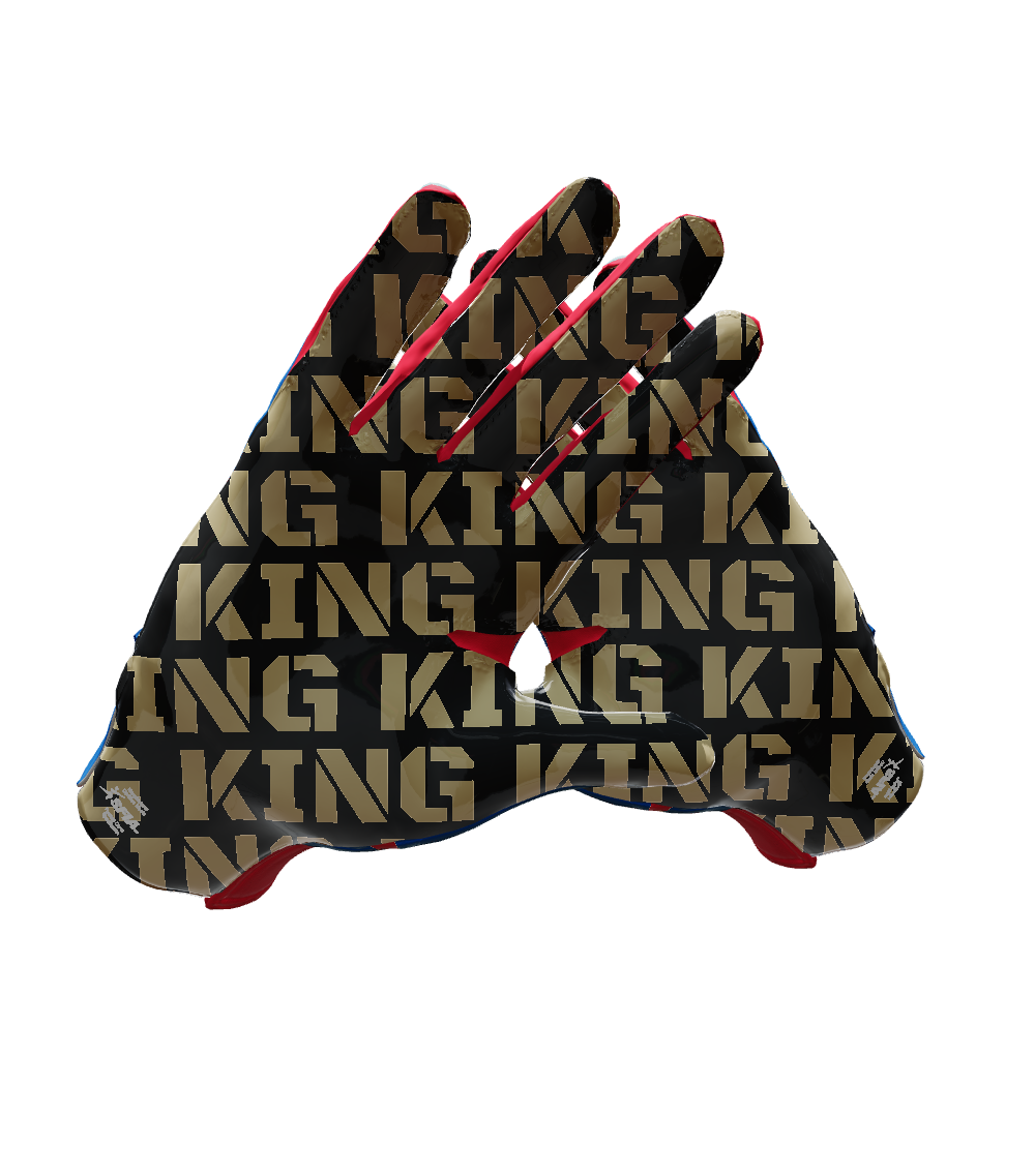Custom Created Football Glove 900205