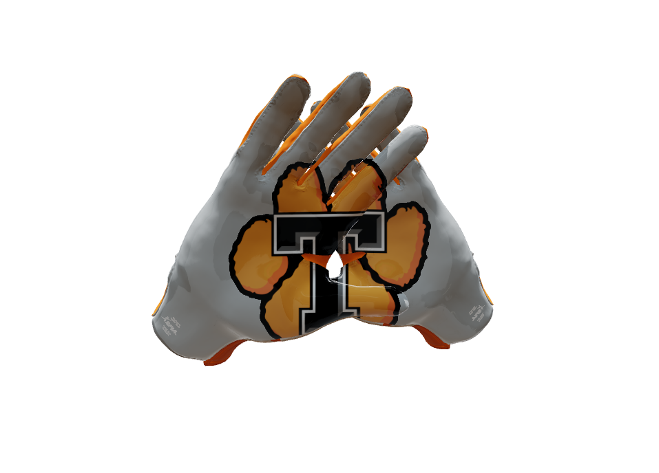 Custom Created Football Glove 743396