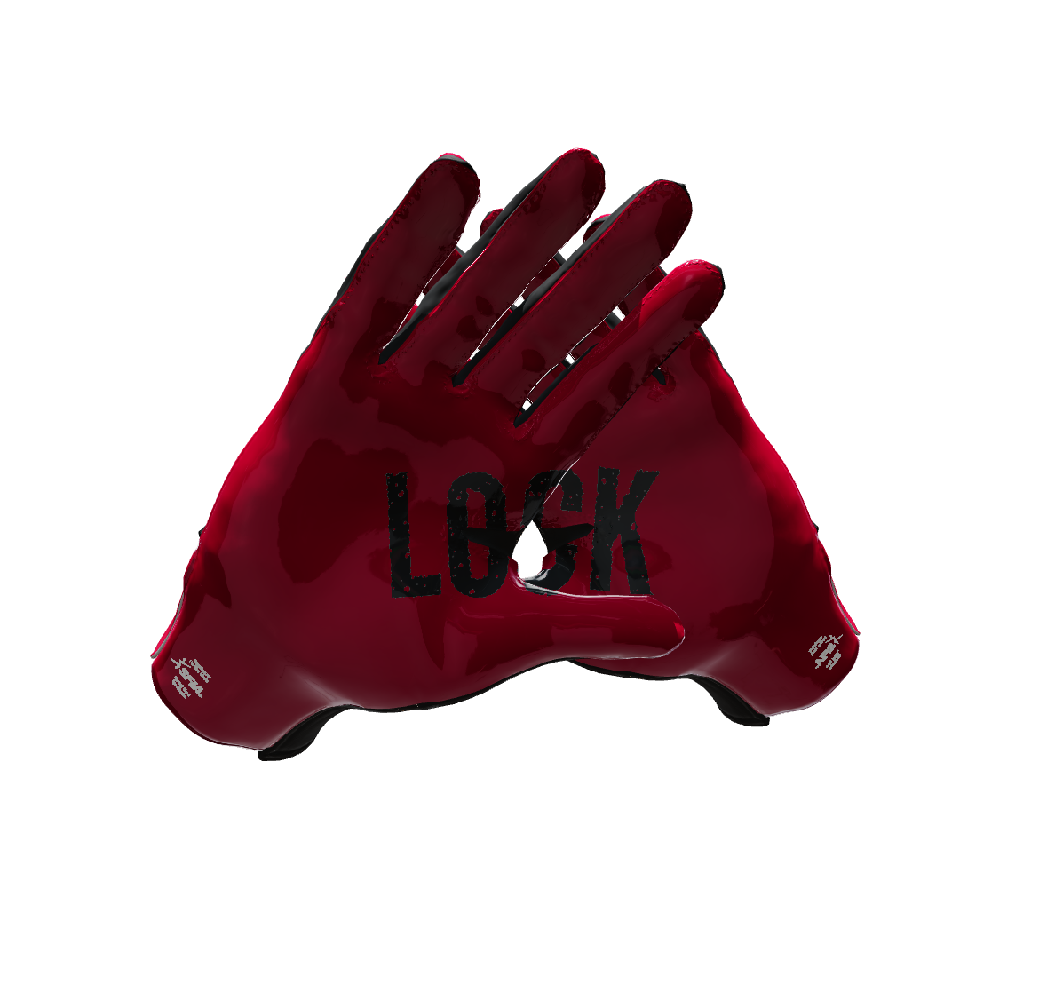 Custom Created Football Glove 257881