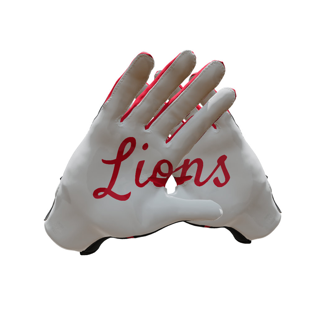 Custom Created Football Glove 968571
