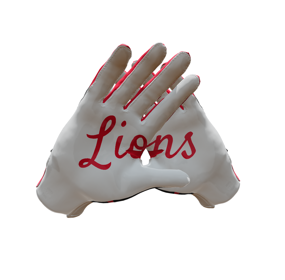 Custom Created Football Glove 866102