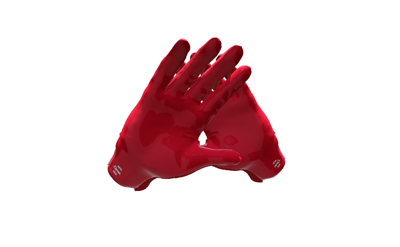 Custom Created Football Glove 826406