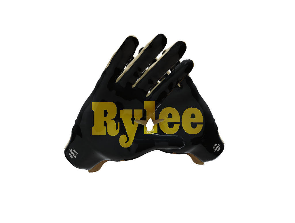 Custom Created Football Glove 884746