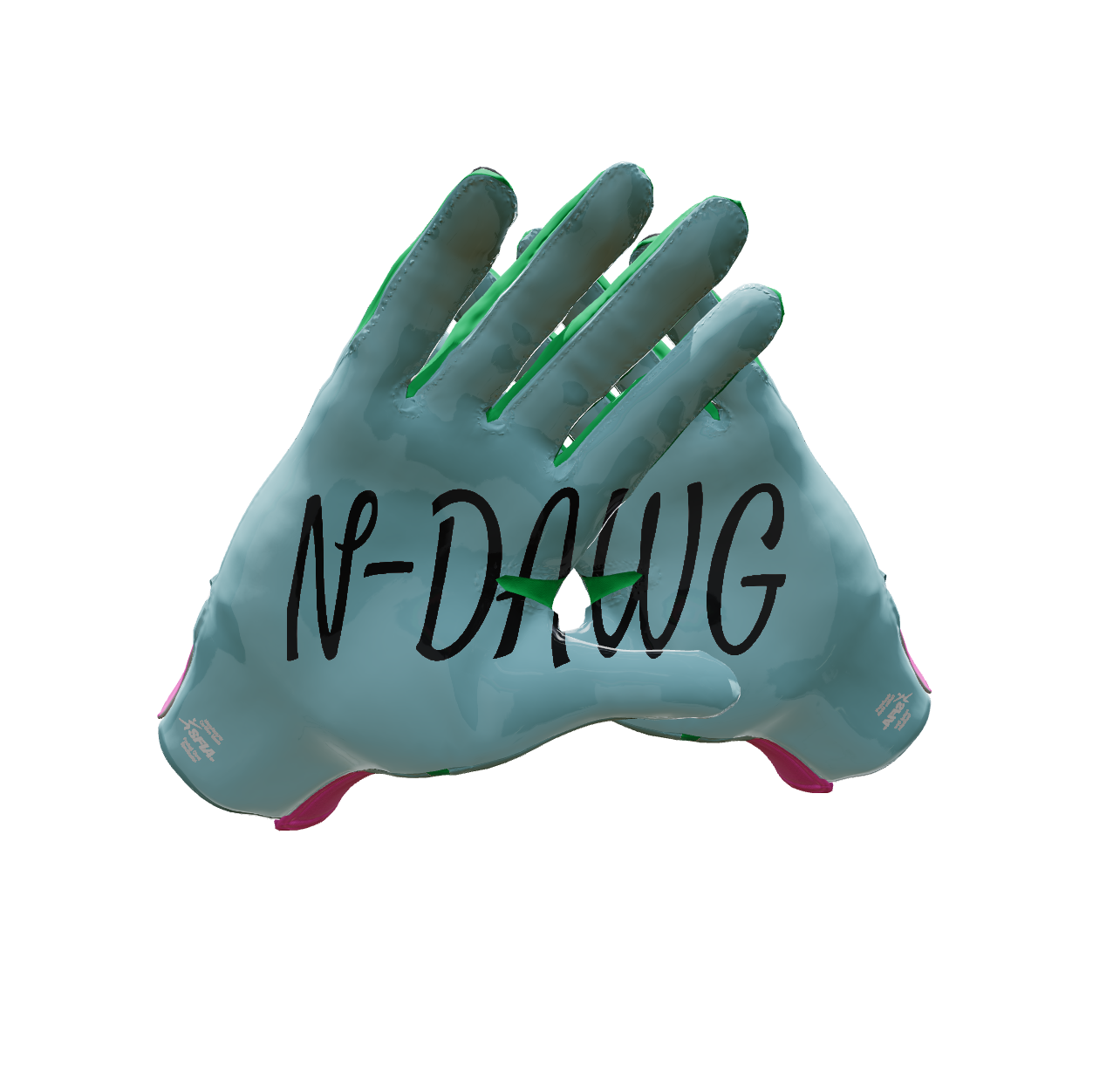 Custom Created Football Glove 955961