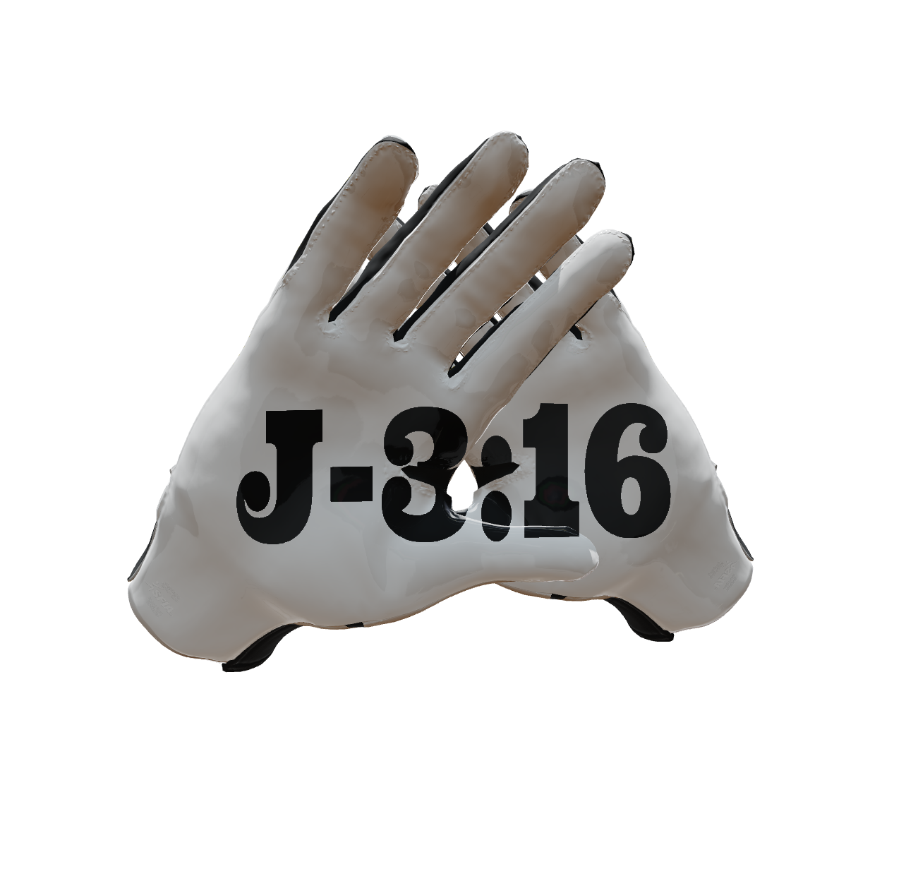 Custom Created Football Glove 258226