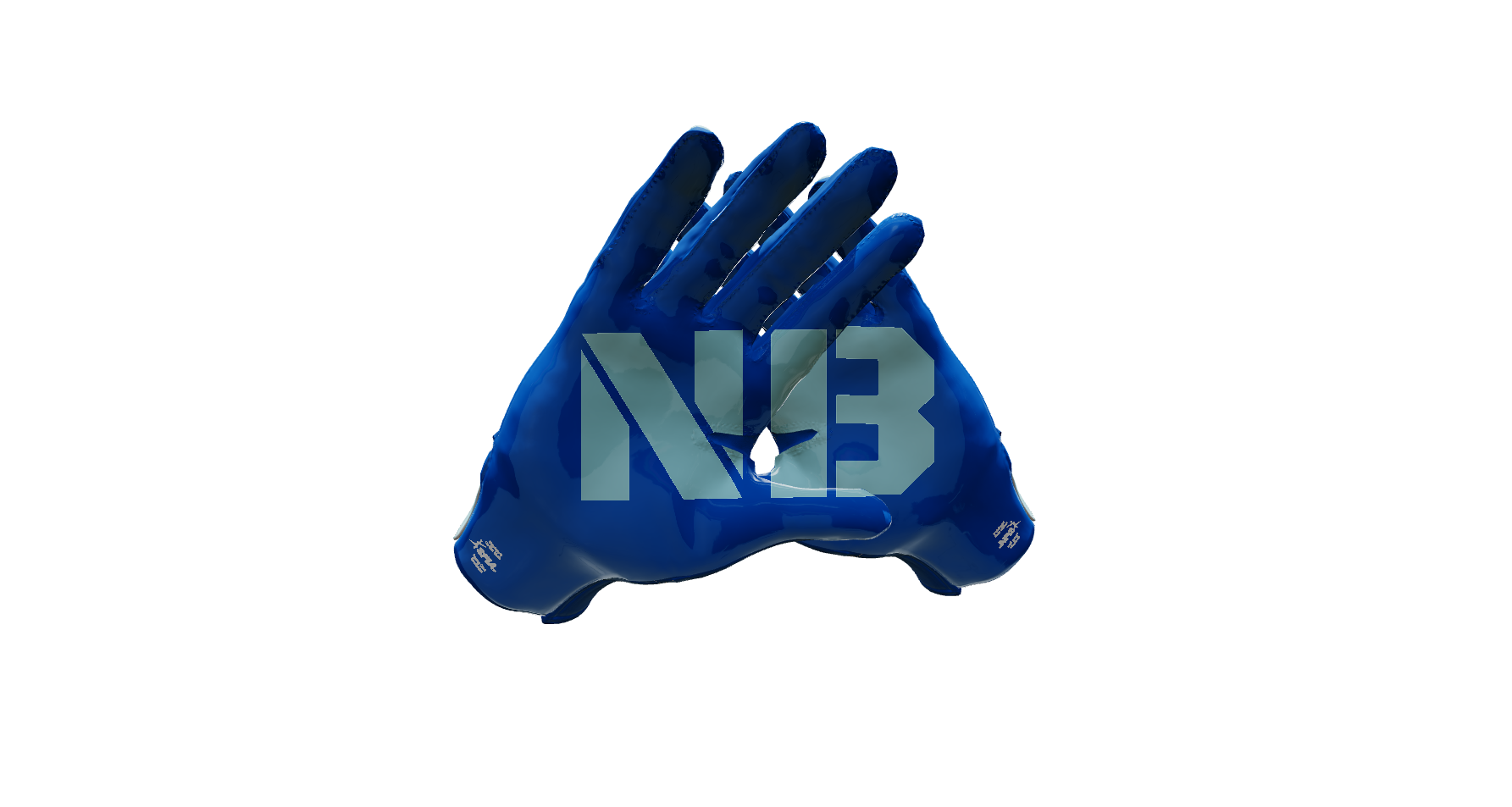 Custom Created Football Glove 357065