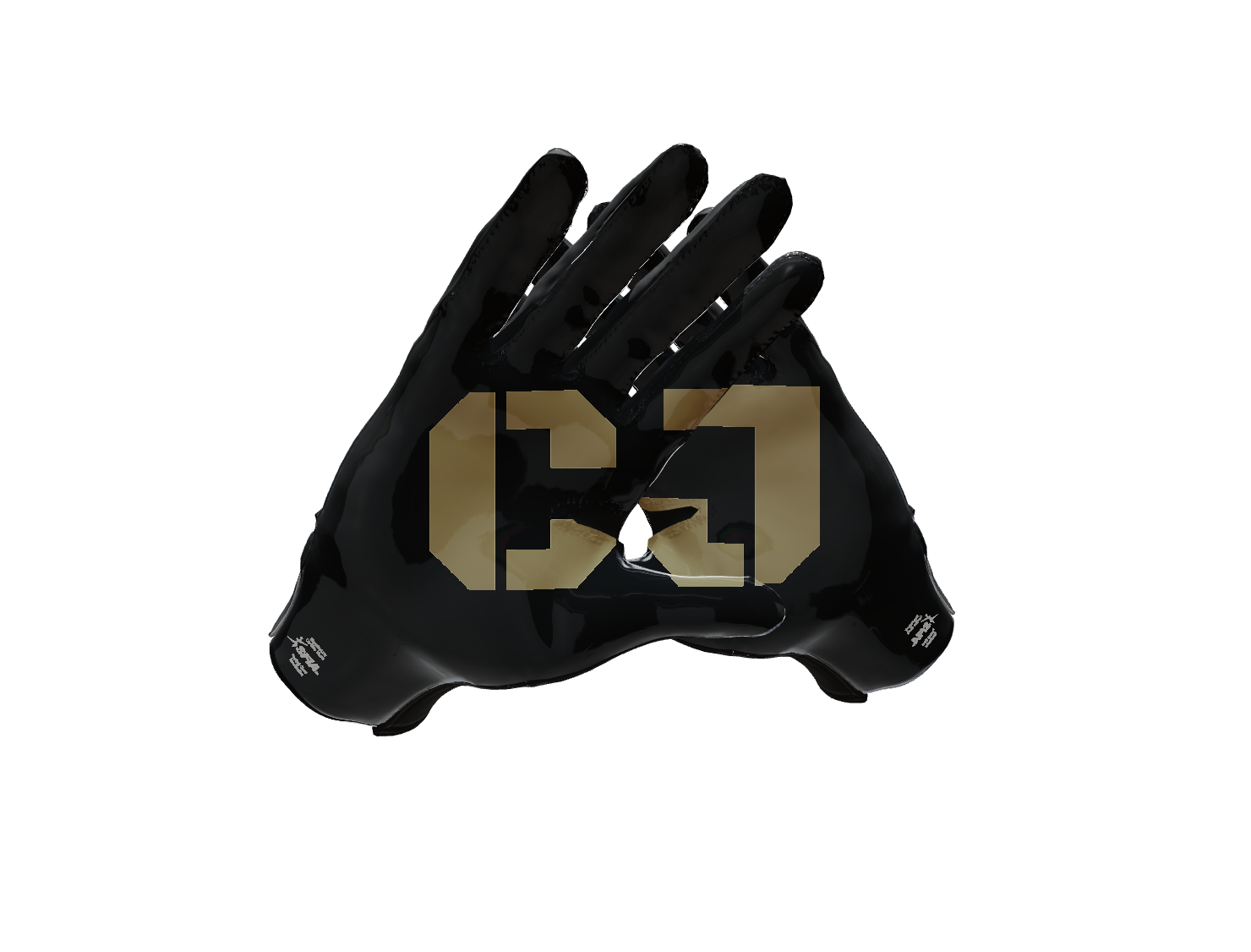 Custom Created Football Glove 938115
