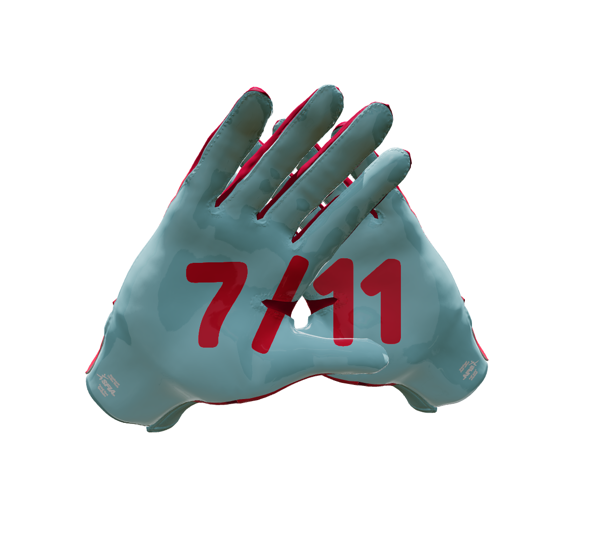 Custom Created Football Glove 587712