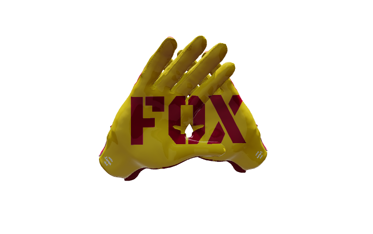 Custom Created Football Glove 603293
