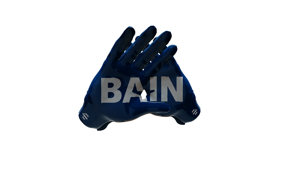 Custom Created Football Glove 886155