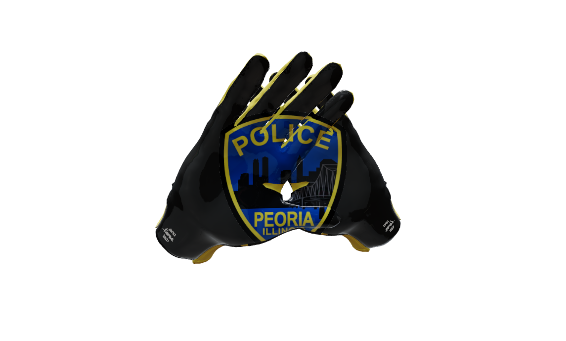 Custom Created Football Glove 825145