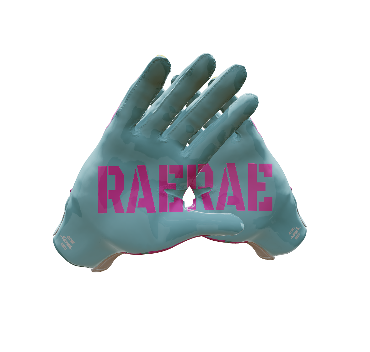 Custom Created Football Glove 116323