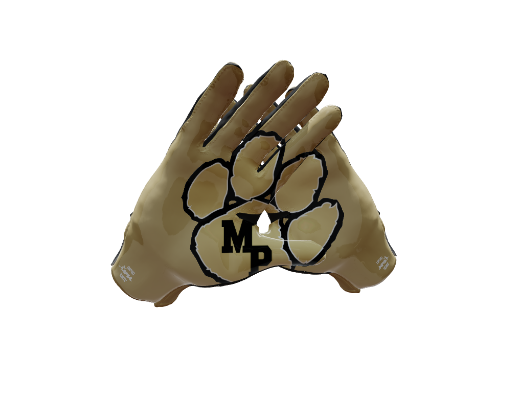 Custom Created Football Glove 658469