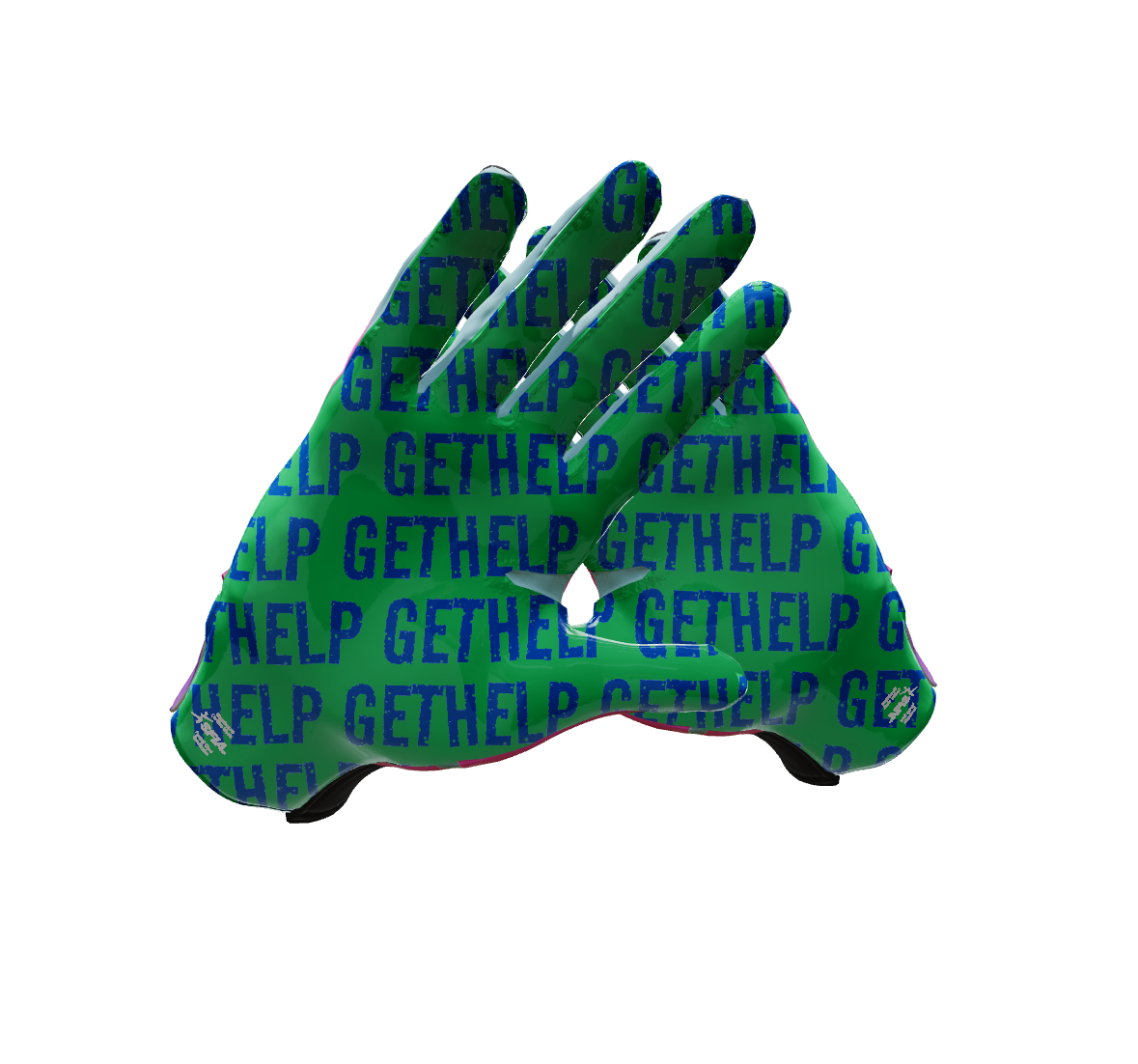 Custom Created Football Glove 478286