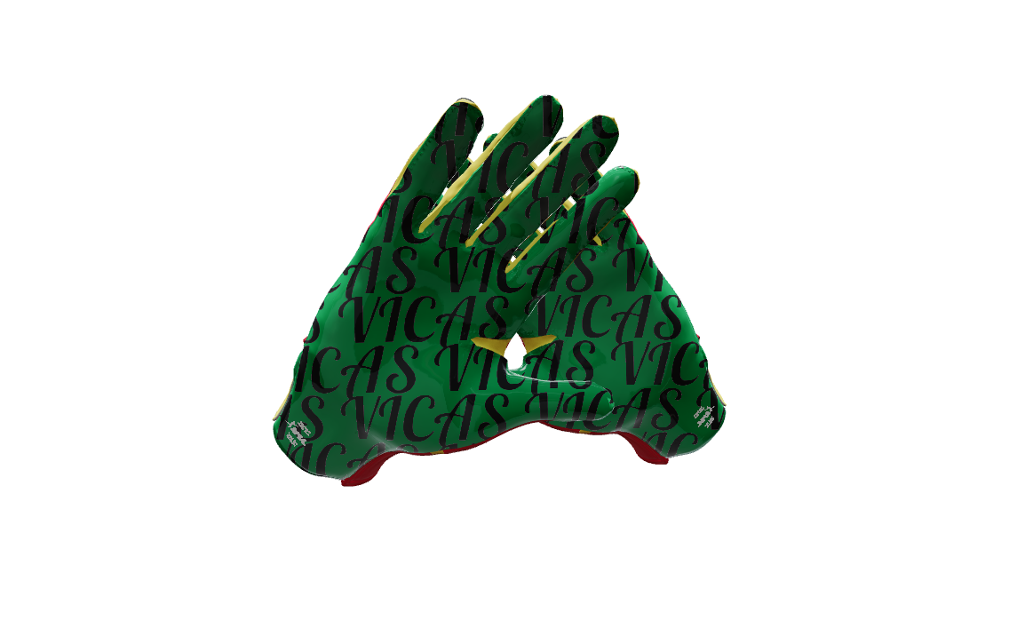 Custom Created Football Glove 542449