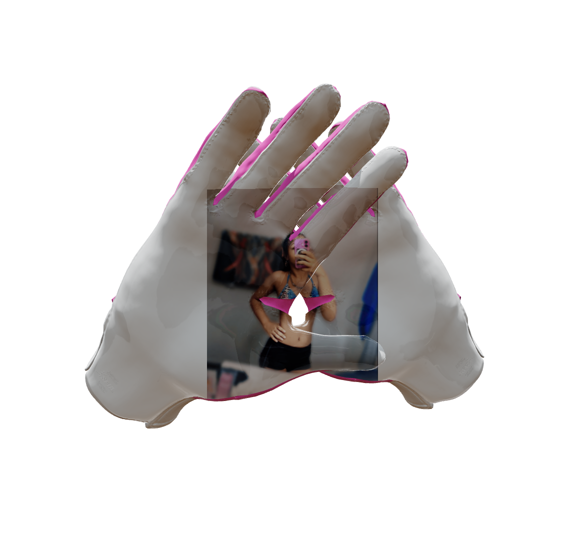 Custom Created Football Glove 132082