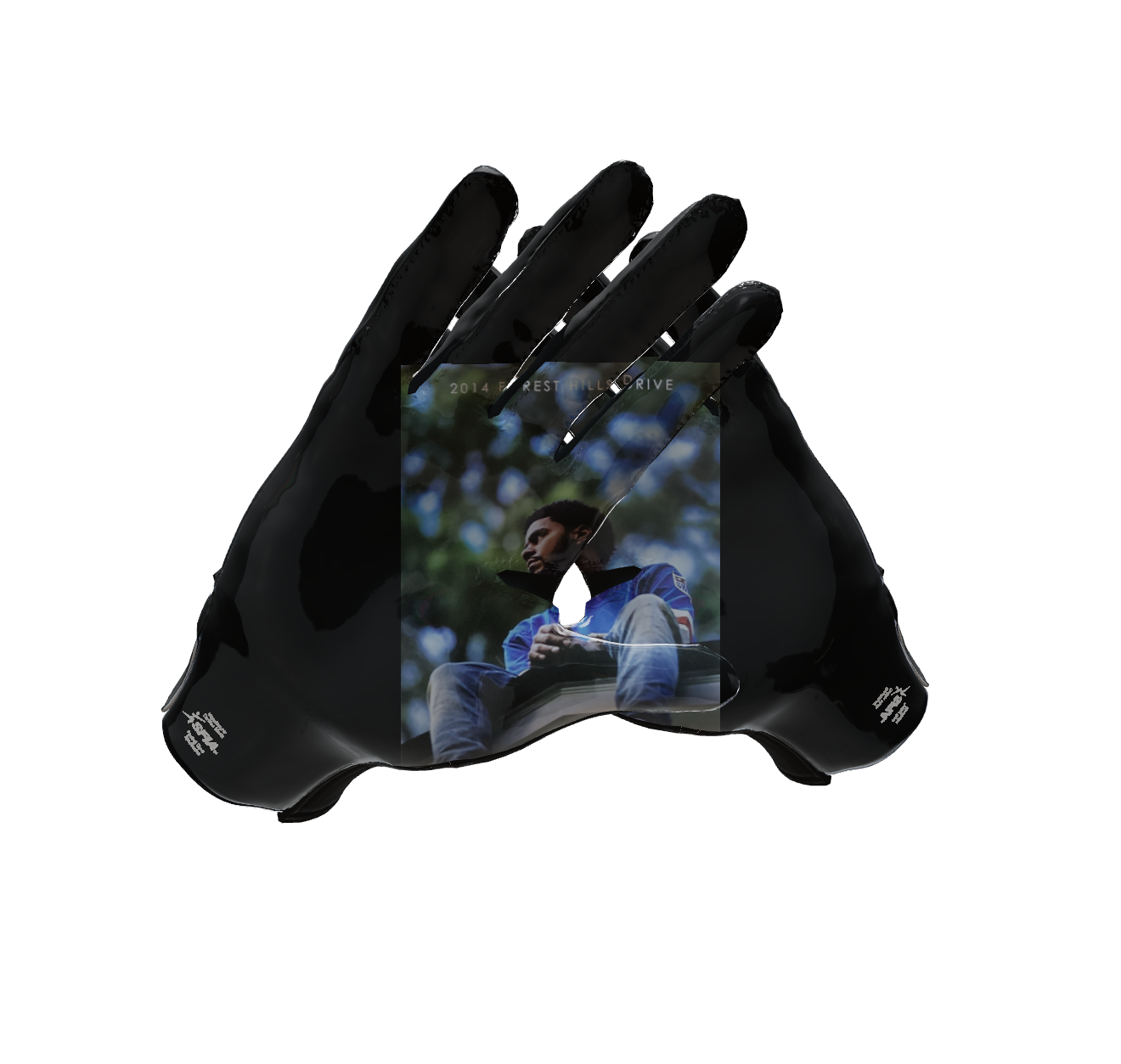 Custom Created Football Glove 534969