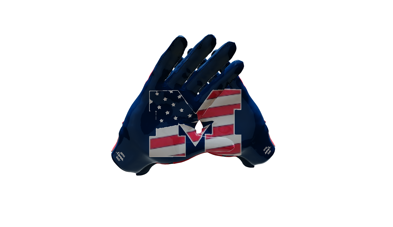 Custom Created Football Glove 253285