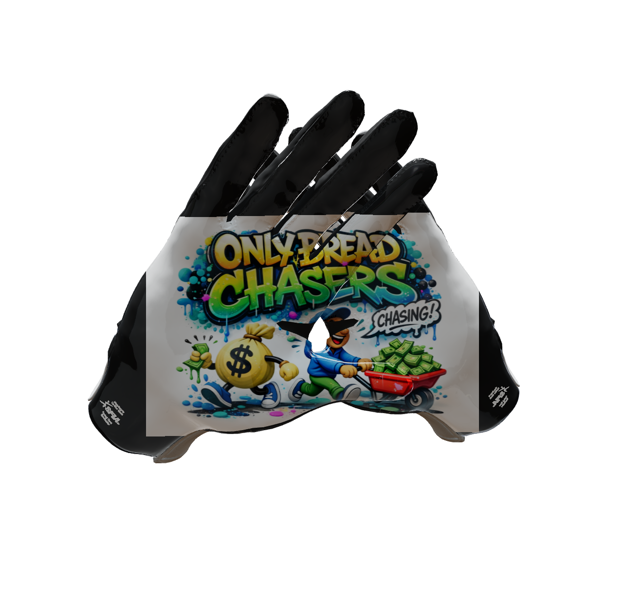 Custom Created Football Glove 919998