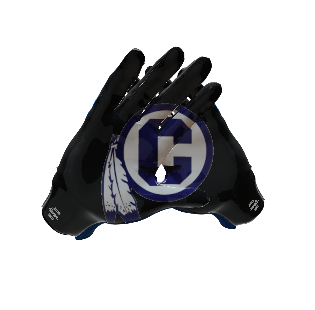Custom Created Football Glove 673888