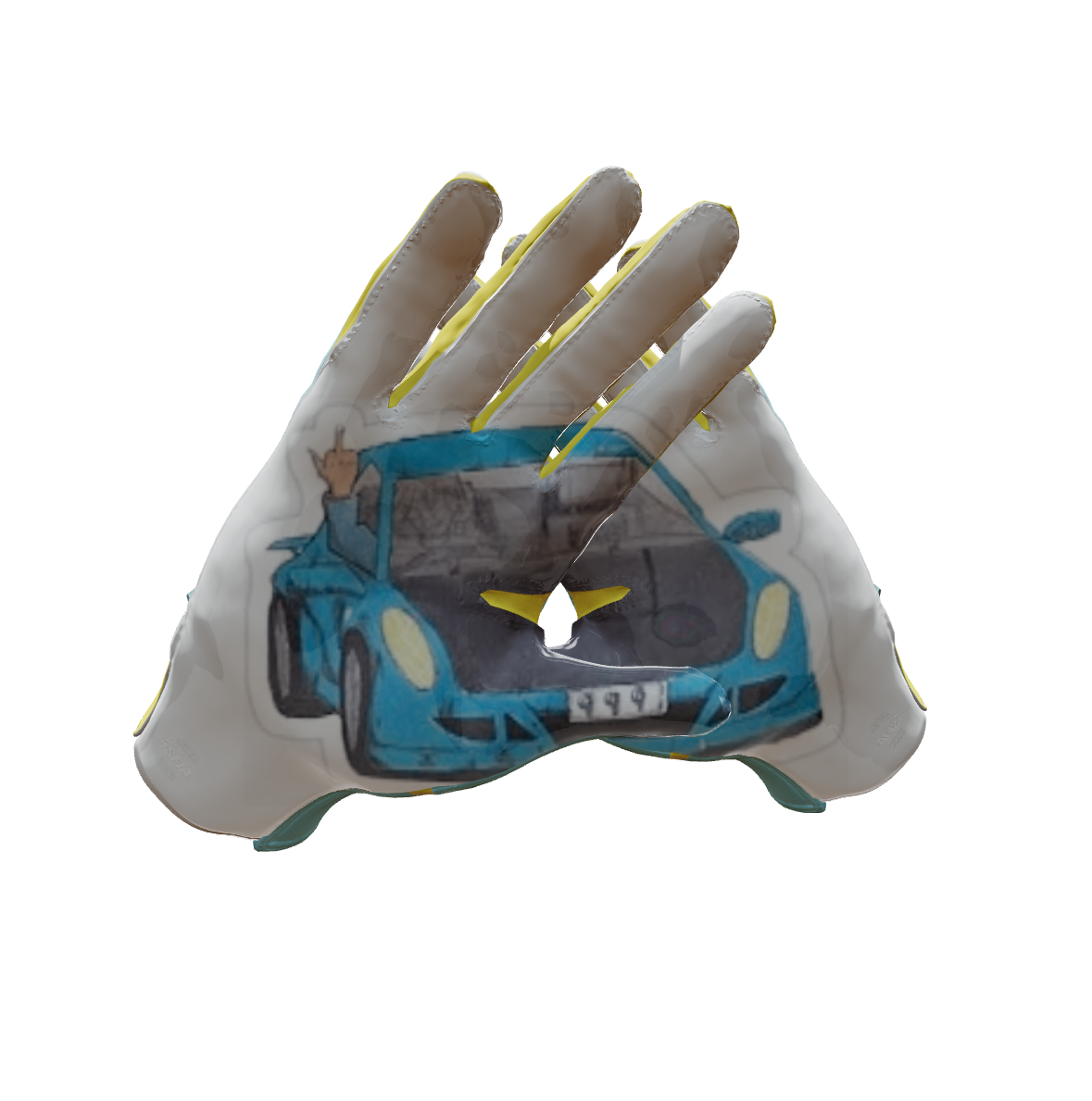 Custom Created Football Glove 806085