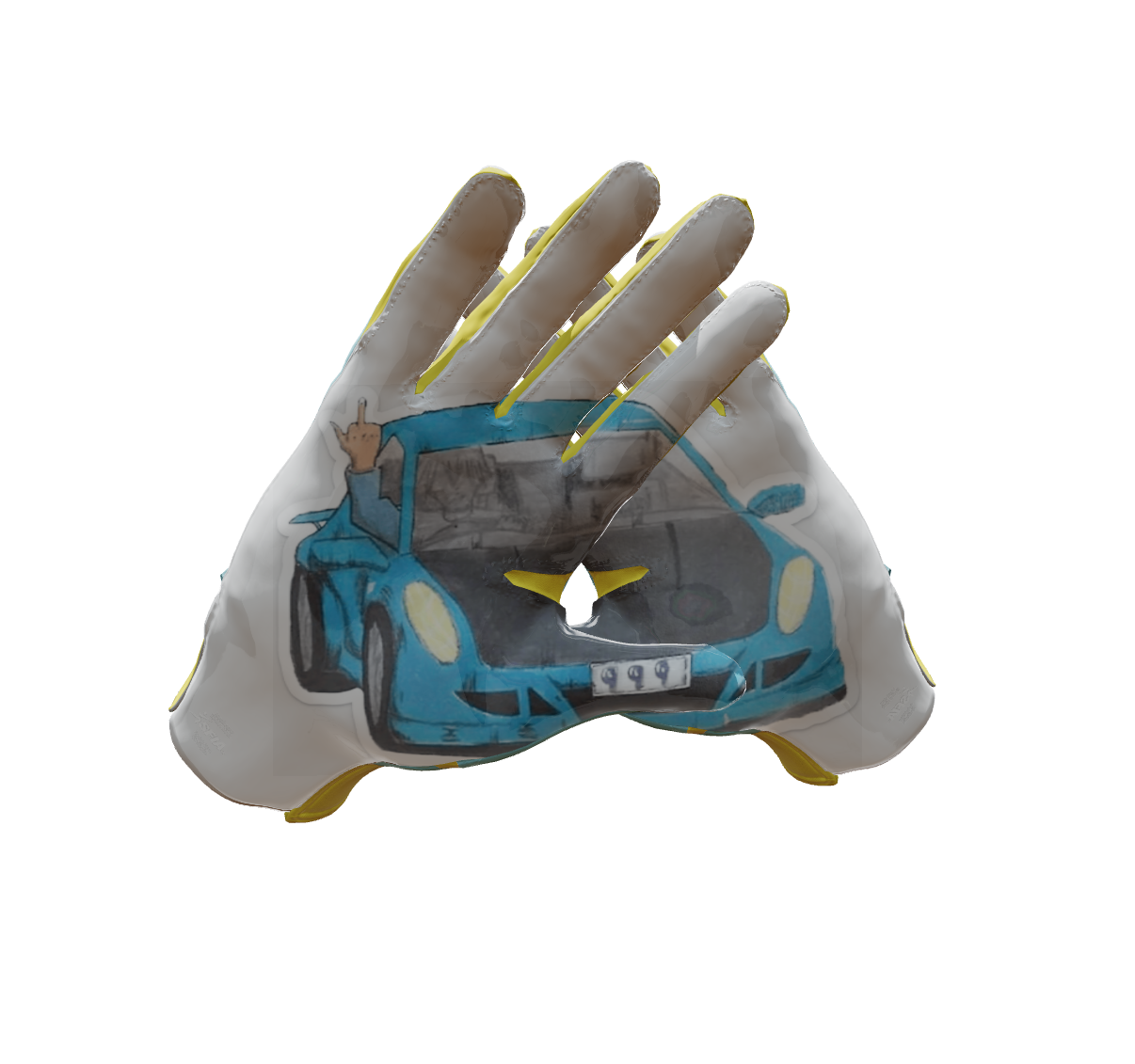 Custom Created Football Glove 579091