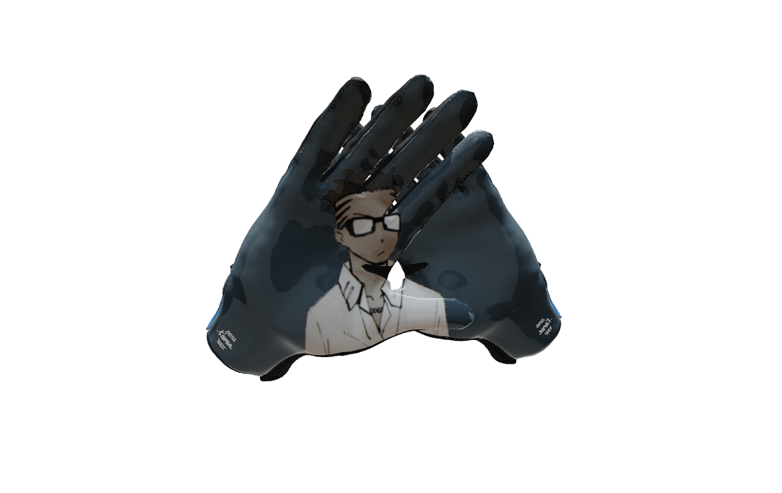 Custom Created Football Glove 642666