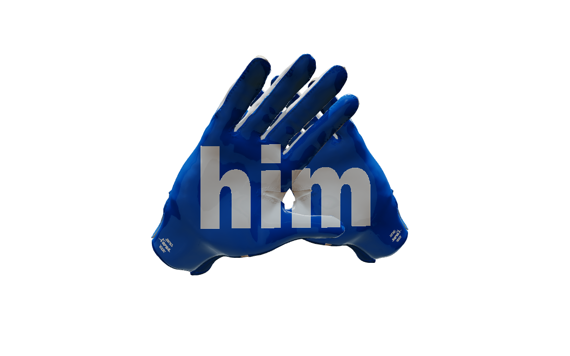 Custom Created Football Glove 670513