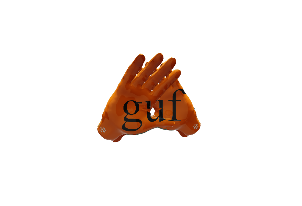Custom Created Football Glove 537489