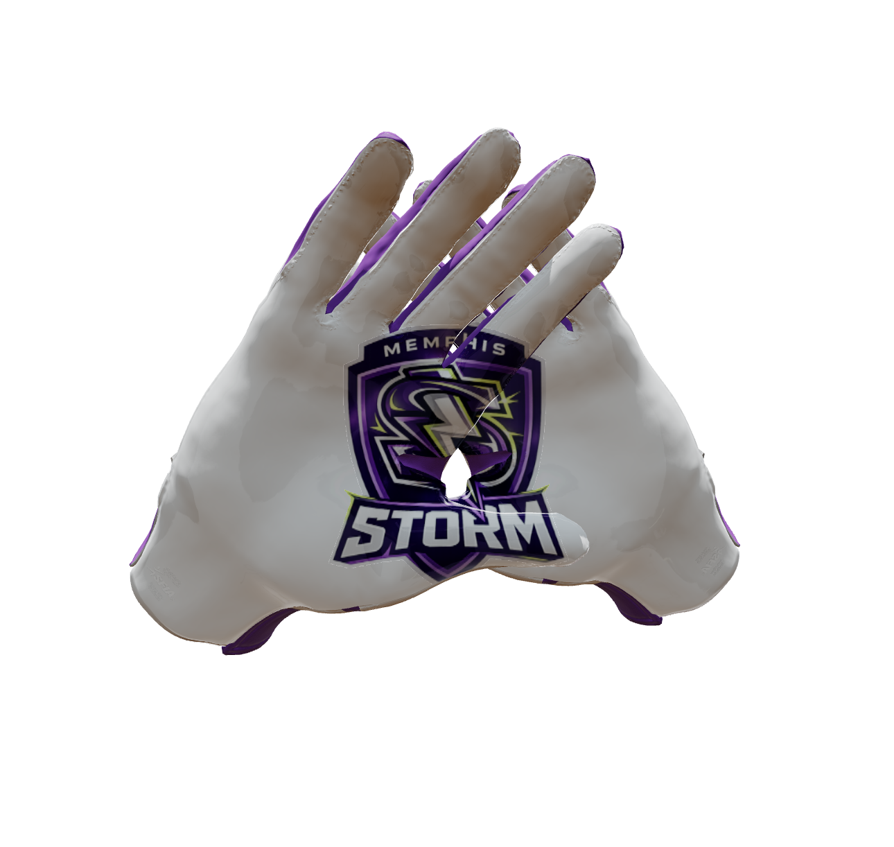 Custom Created Football Glove 731305
