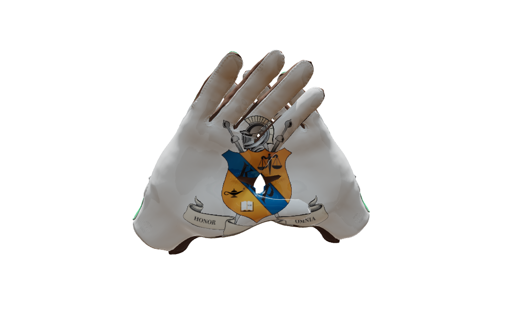 Custom Created Football Glove 251322