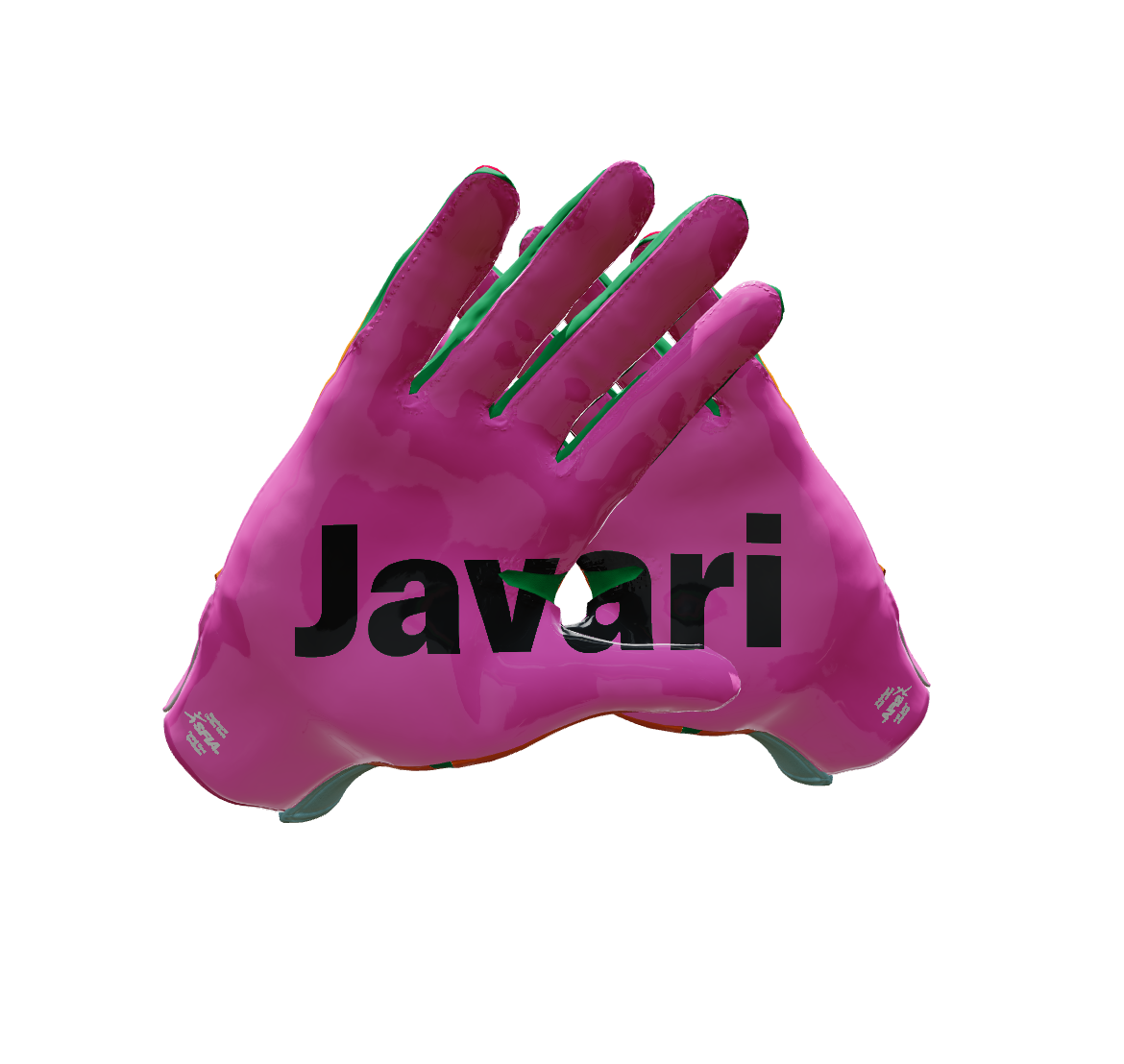Custom Created Football Glove 642729