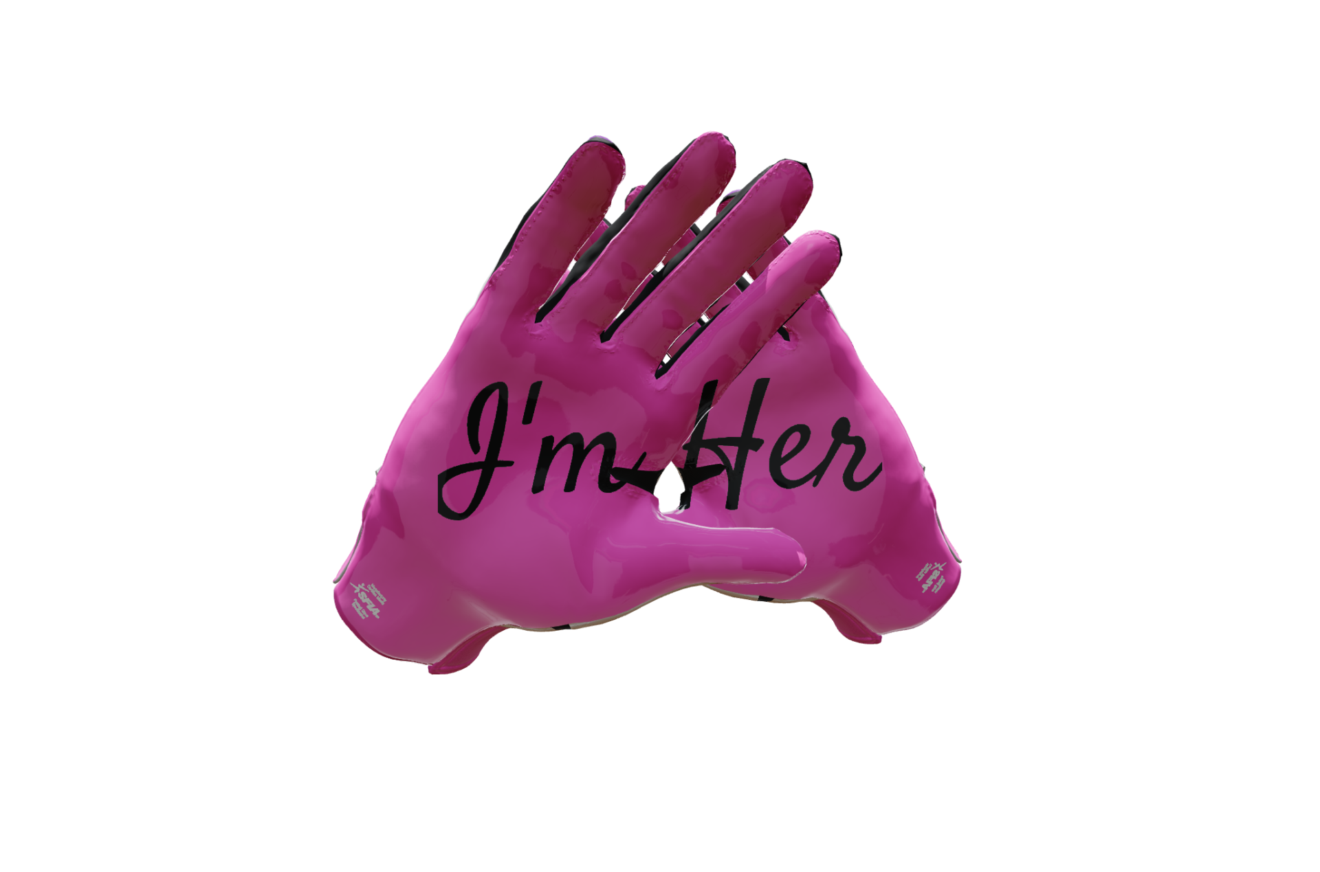 Custom Created Football Glove 569904