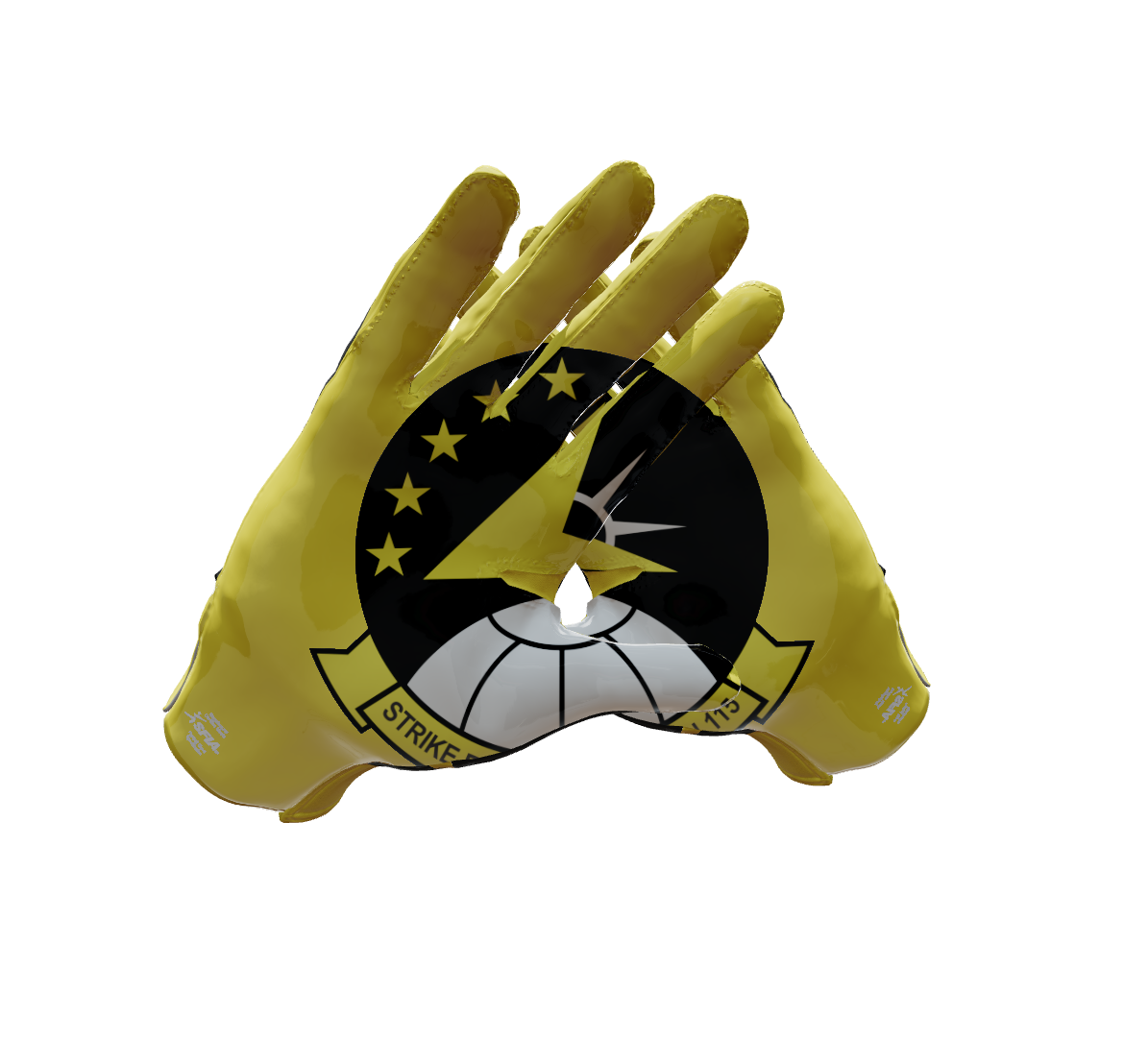 Custom Created Football Glove 385844